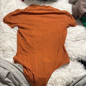 Brown Womens Bodysuit